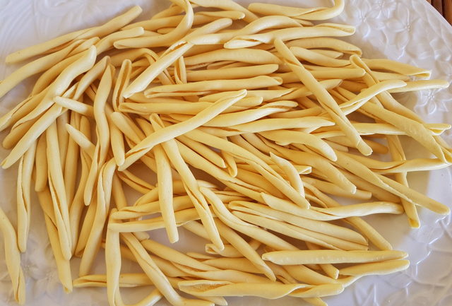 Fileja pasta from Calabria
