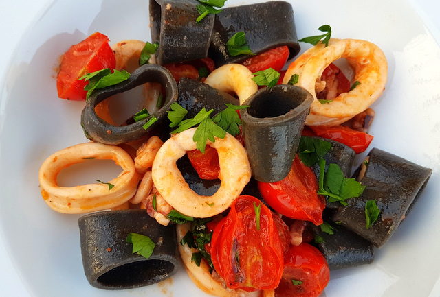 La Calamarata pasta recipe