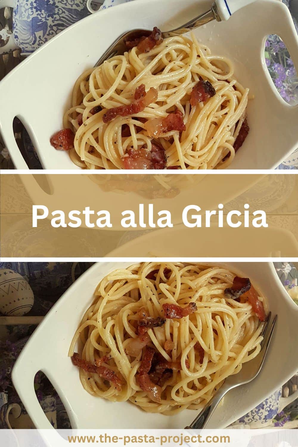 Pasta alla Gricia.